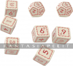 kuva tuotteesta on linkki tuotesivulle: One Ring RPG: White Dice Set