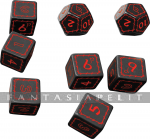 kuva tuotteesta on linkki tuotesivulle: One Ring RPG: Black Dice Set