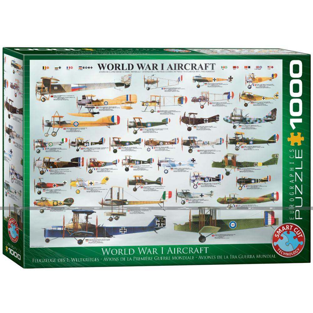 World War I Aircraft Puzzle (1000 pieces)