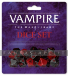 kuva tuotteesta on linkki tuotesivulle: Vampire: The Masquerade 5th Edition -Dice Set