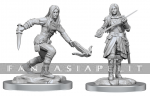 kuva on linkki tuotesivulle: D&D Nolzur's Marvelous Unpainted Miniatures: Half-Elf Rogue Female (2)
