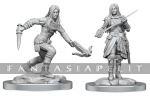 D&D Nolzur's Marvelous Unpainted Miniatures: Half-Elf Rogue Female (2)