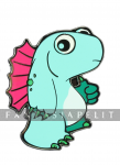 kuva tuotteesta on linkki tuotesivulle: My Little Cthulhu Pin: Deep One