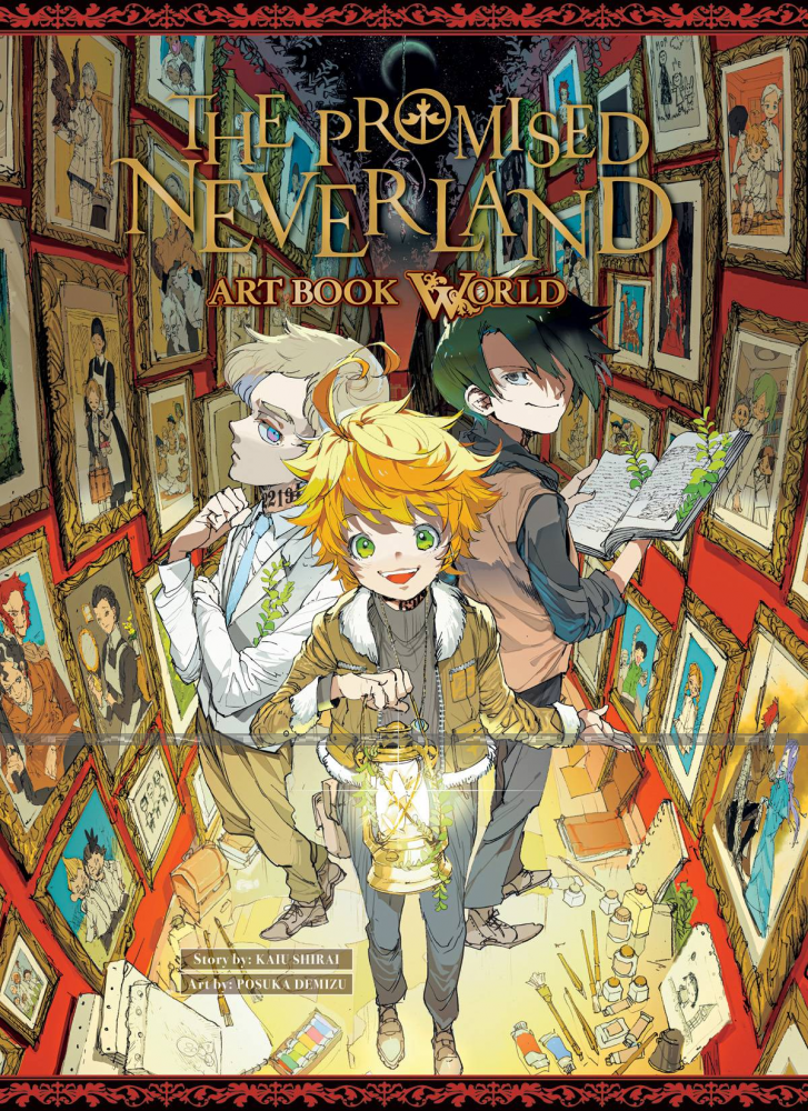 Promised Neverland: Art Book World (HC)