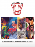 45 Years of 2000 A.D Anniversary Art Book (HC)