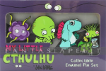 kuva tuotteesta on linkki tuotesivulle: My Little Cthulhu: Collectible Enamel Pin Set