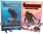 kuva on linkki tuotesivulle: Torchbearer 2nd Edition Core Set (HC)