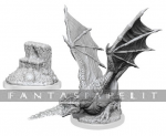 D&D Nolzur's Marvelous Unpainted Miniatures: White Dragon Wyrmling