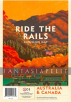 kuva tuotteesta on linkki tuotesivulle: Ride the Rails: Expansion Map -Australia & Canada
