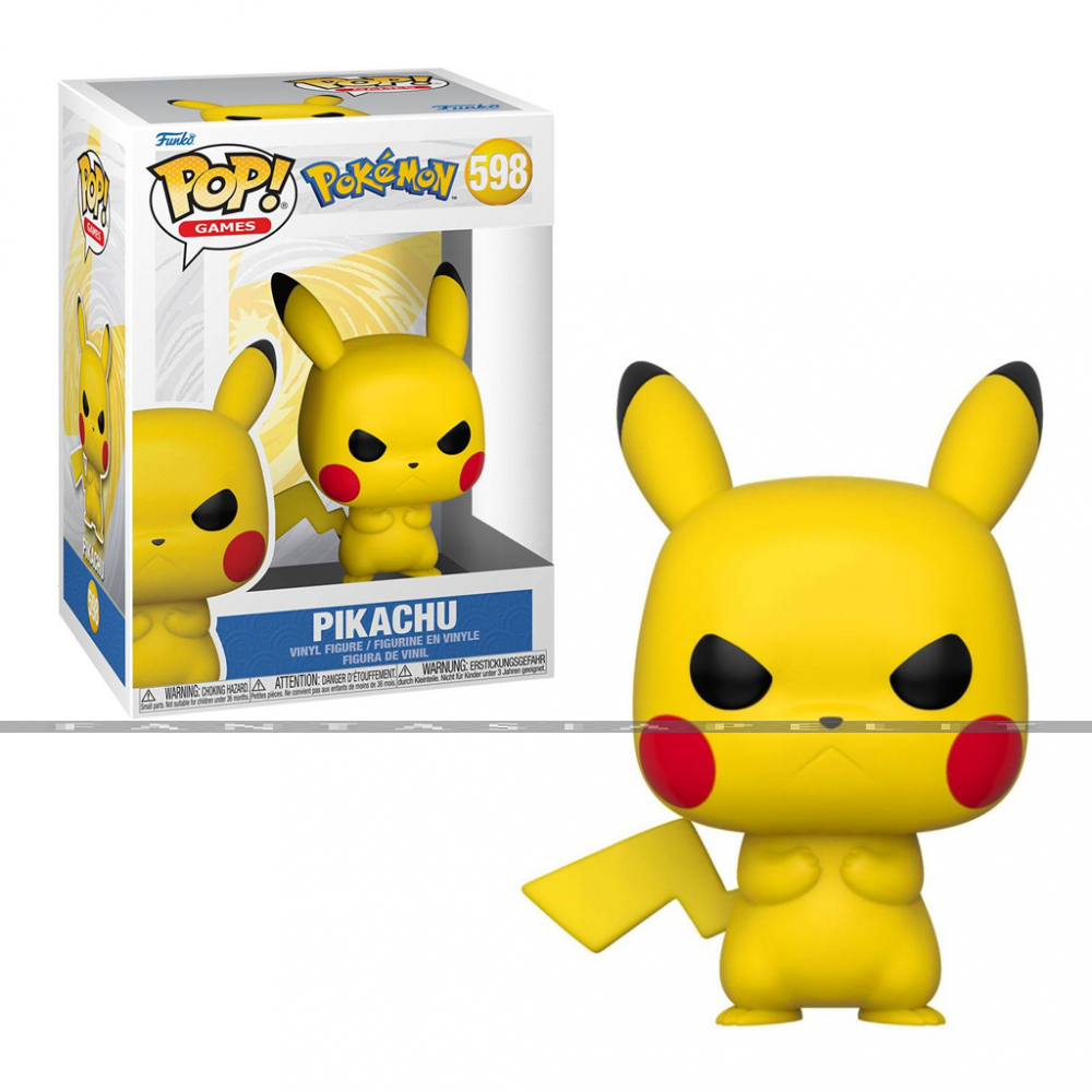 Pop! Pokemon: Grumpy Pikachu Vinyl Figure (#598)