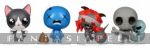 kuva tuotteesta on linkki tuotesivulle: Binding of Isaac: Four Figure Set 2