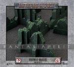 Gothic Battlefields: Ruined Walls - Malachite (30mm)