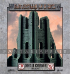 Gothic Battlefields: Small Corner Ruins - Malachite (30mm)