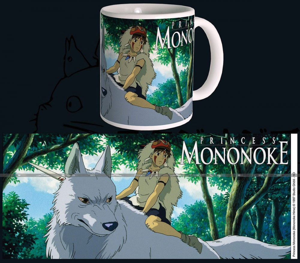 Studio Ghibli Mug: Princess Mononoke