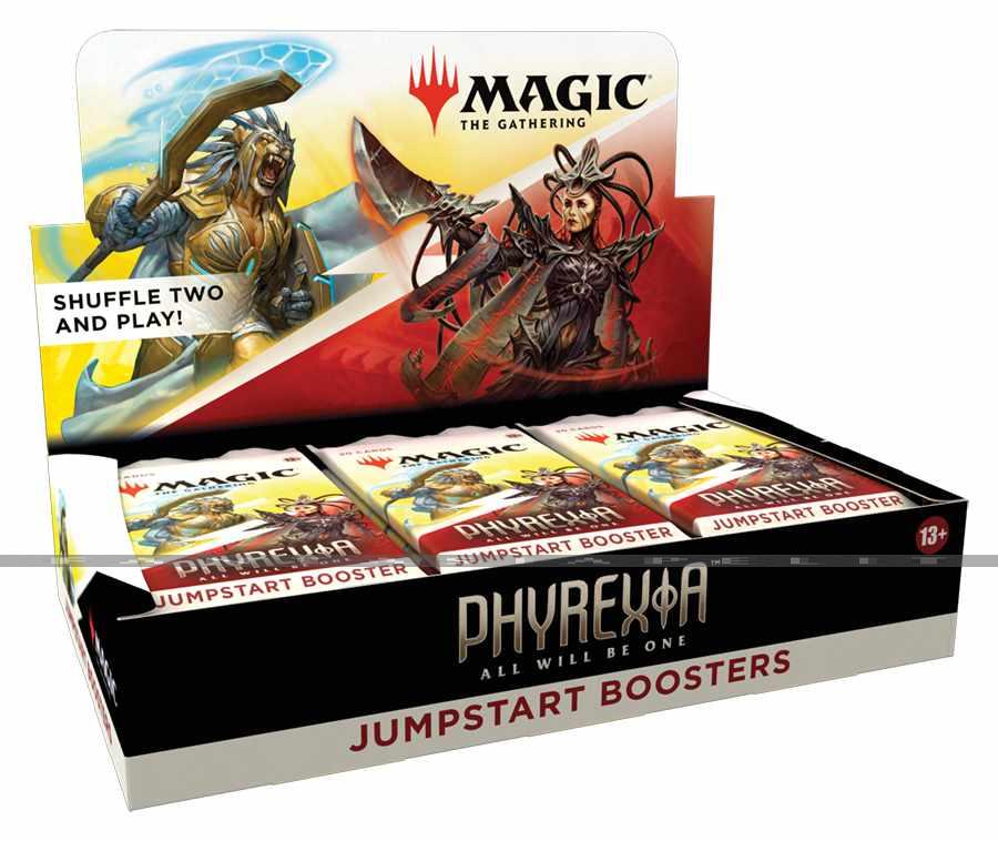Magic the Gathering: Phyrexia -All Will Be One Jumpstart Booster DISPLAY (18)