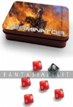 kuva tuotteesta on linkki tuotesivulle: Terminator RPG: Limited Edition Dice Tin Set