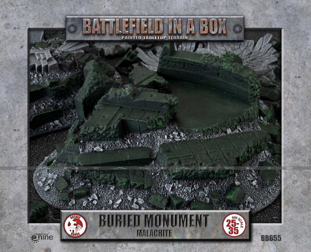 Gothic Battlefields: Buried Monument - Malachite (30mm)