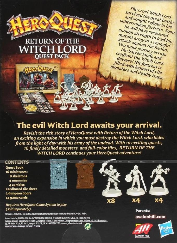 HeroQuest: Return of Witch Lord Quest Pack - kuva 2