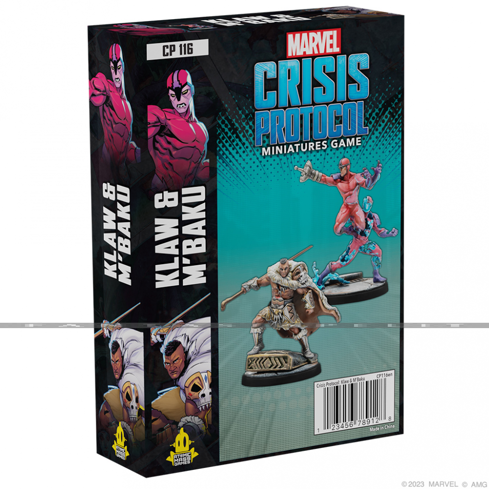 Marvel: Crisis Protocol -Klaw and M’Baku
