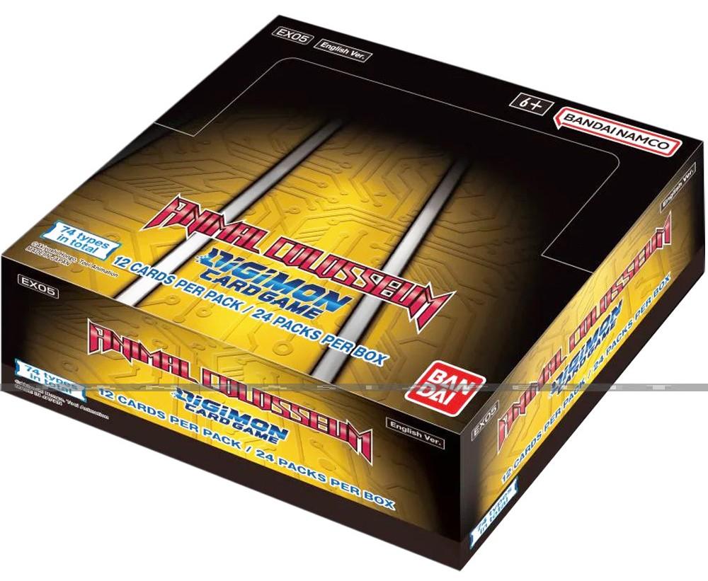 Digimon Card Game: EX05 -Animal Colosseum Booster DISPLAY (24)