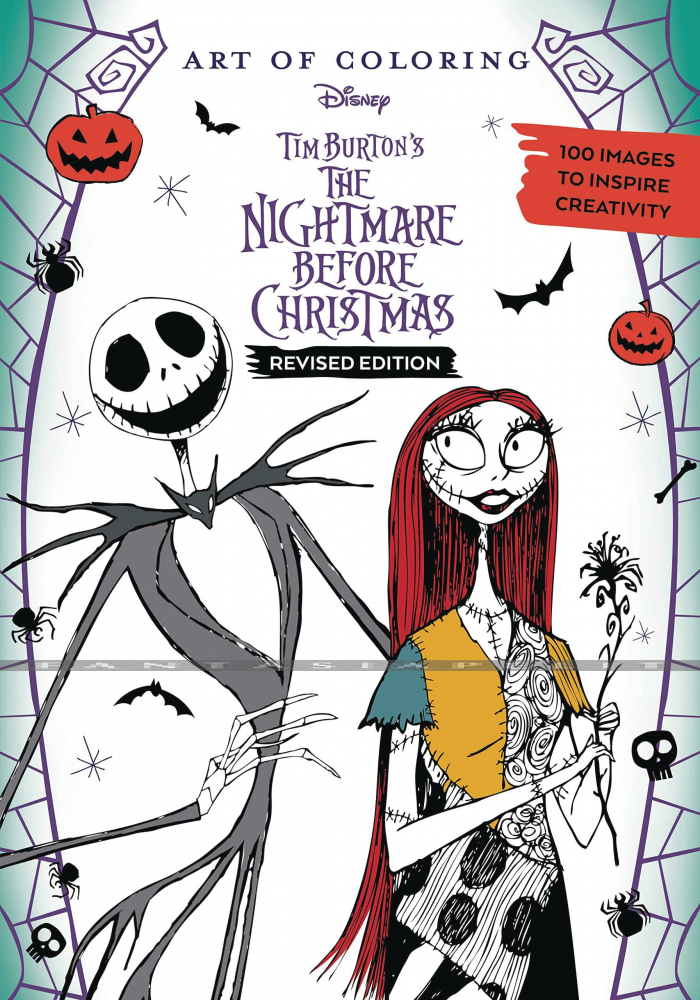 Art of Coloring: Tim Burton's Nightmare Before Christmas Revised Edition