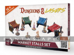 kuva tuotteesta on linkki tuotesivulle: Dungeons & Lasers: Market Stalls Set