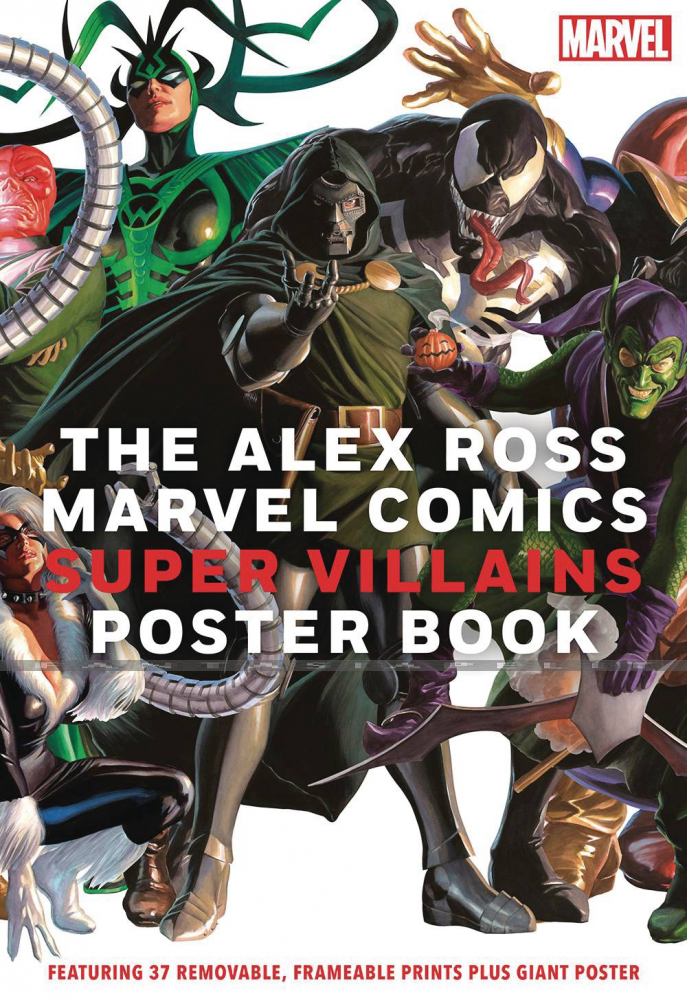 Alex Ross Marvel Supervillain Poster Book
