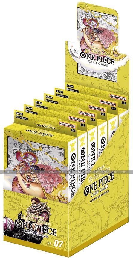 One Piece Card Game: ST07 -Starter Deck Big Mom Pirates DISPLAY (6)