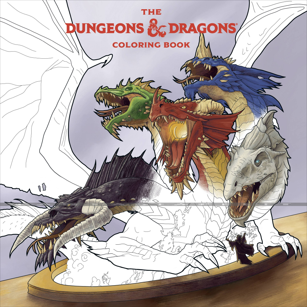 Dungeons & Dragons Coloring Book