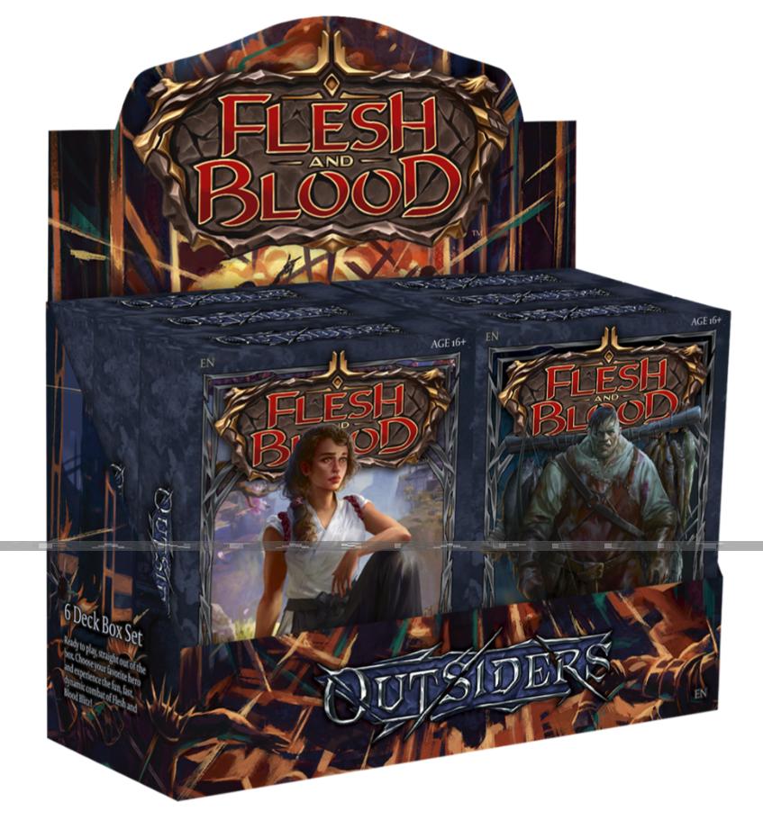Flesh and Blood: Outsiders Blitz Deck DISPLAY (6)
