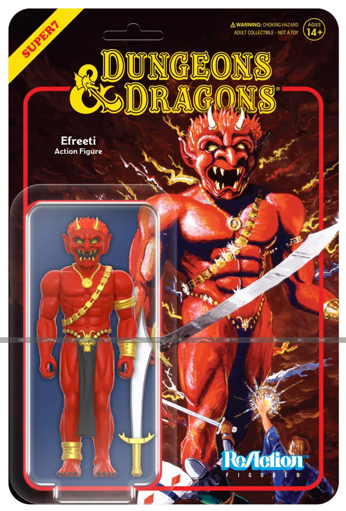 ReAction Series Dungeons & Dragons Retro Action Figure: Efreeti (Dungeon Master Guide)