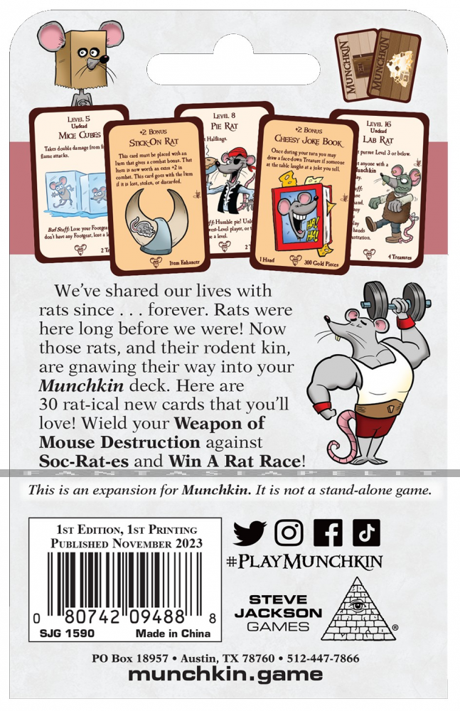 Munchkin: Rats - kuva 2
