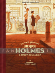 kuva on linkki tuotesivulle: First Adventure of Sherlock Holmes: Study in Scarlet (HC)