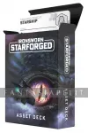kuva on linkki tuotesivulle: Ironsworn: Starforged Asset Deck (HC)