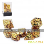 Dense-Core Golden Dice Set (7 noppaa)