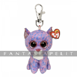 Cassidy - Lavender Cat Plush Clip (8cm)