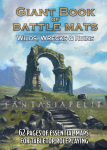 kuva tuotteesta on linkki tuotesivulle: Giant Book of Battle Mats: Wilds, Wrecks & Ruins