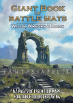 Giant Book of Battle Mats: Wilds, Wrecks & Ruins