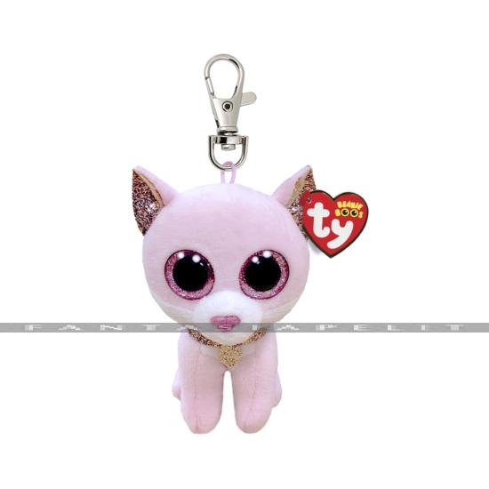 Fiona - Pink Cat Plush Clip (8cm)