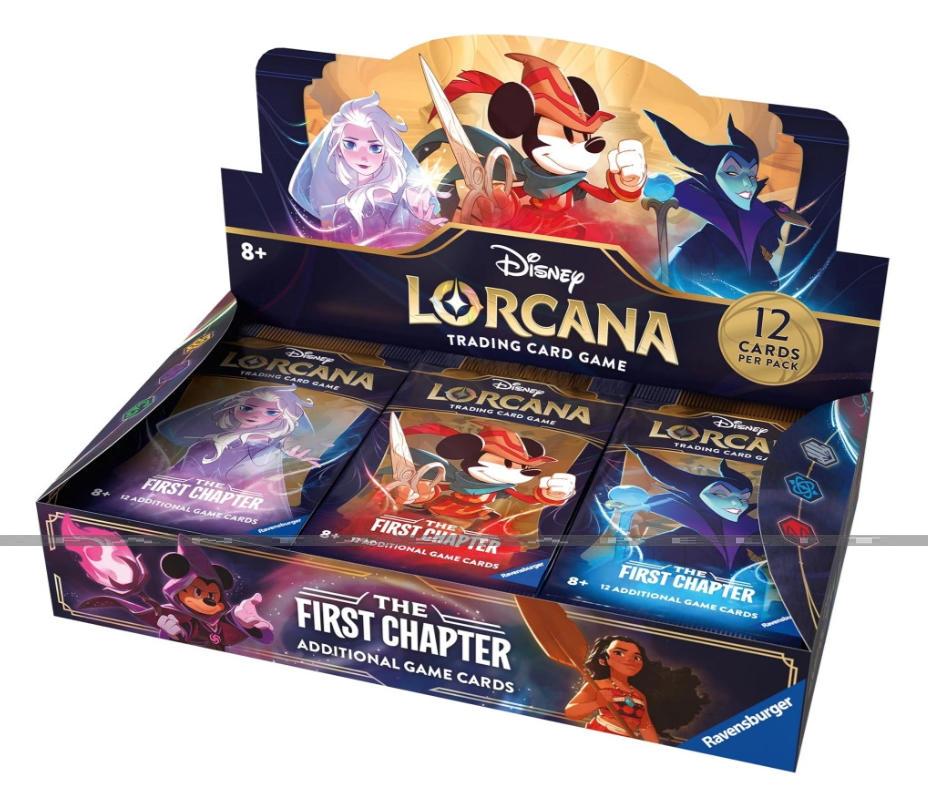 Disney Lorcana TCG: The First Chapter Booster DISPLAY (24)