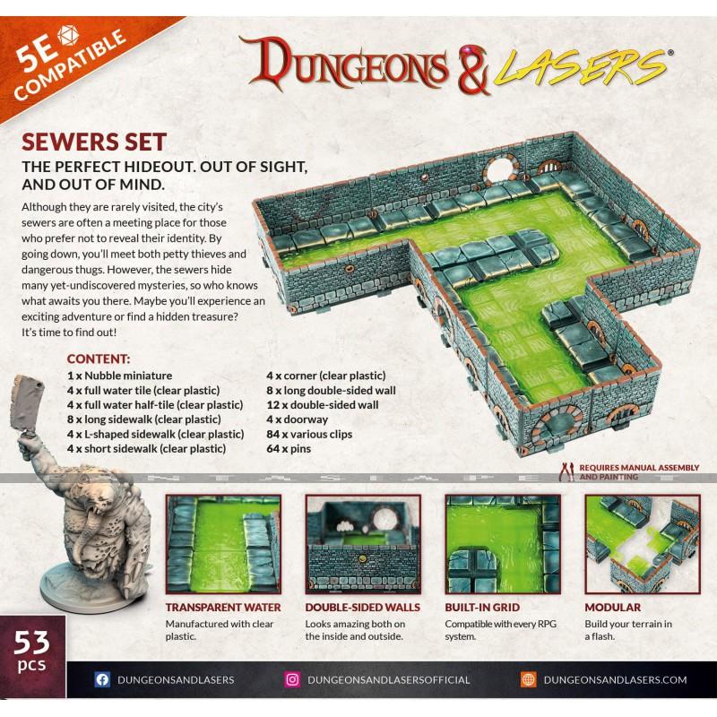 Dungeons & Lasers: Sewers Set - kuva 2