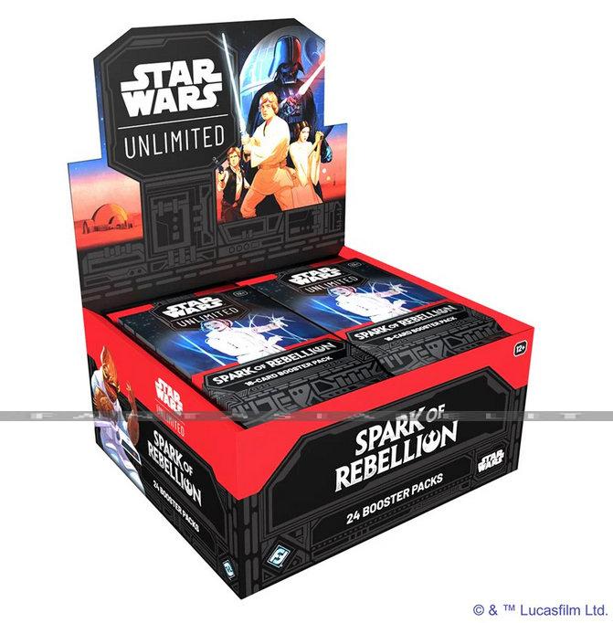 Star Wars: Unlimited -Spark of Rebellion Booster DISPLAY (24)
