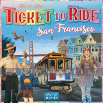 kuva tuotteesta on linkki tuotesivulle: Ticket to Ride: San Francisco