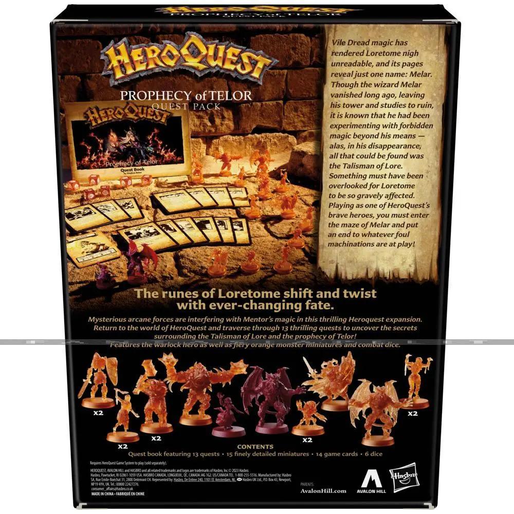 HeroQuest: Prophecy Of Telor Quest Pack - kuva 2