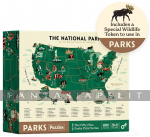 kuva tuotteesta on linkki tuotesivulle: PARKS Puzzles: National Parks Map