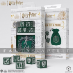 Harry Potter Dice Set: Slytherin Dice & Pouch (Green)