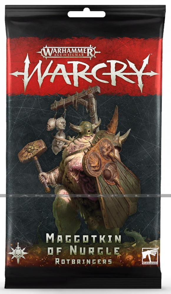 Warcry: Nurgle Maggotkin Rotbringers Warband Cards