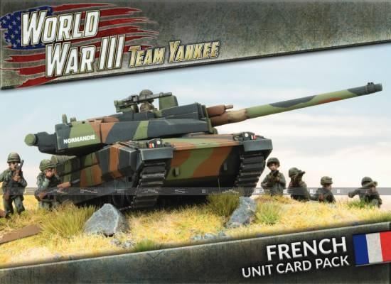 WWIII: French Unit Card Pack