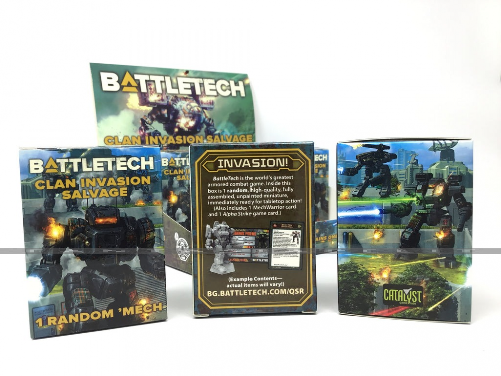 BattleTech: Clan Invasion Salvage Box (1 Random Mech) - kuva 2