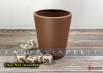 Flexible Dice Cup - Brown